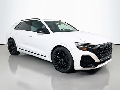 Glacier White Metallic 2025 Audi SQ8 4.0T Premium Plus