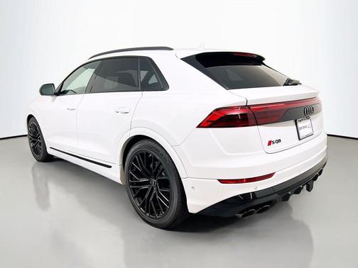 Glacier White Metallic 2025 Audi SQ8 4.0T Premium Plus
