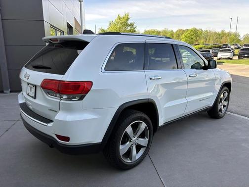 Bright White Clearcoat 2016 Jeep Grand Cherokee Limited