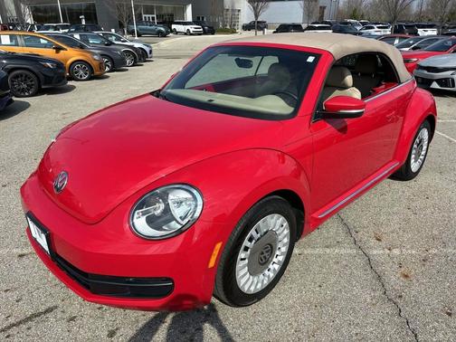 Red 2014 Volkswagen Beetle 2.5L