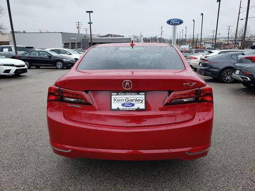 San Marino Red 2017 Acura TLX w/Technology Package