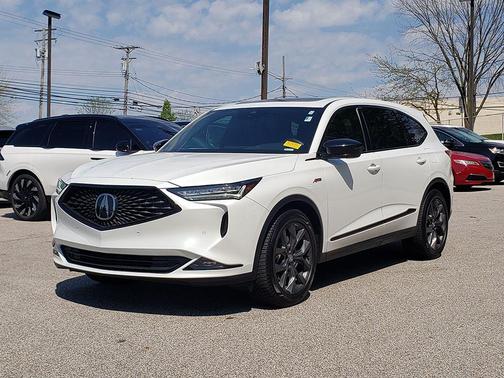 Platinum White Pearl 2022 Acura MDX A-Spec Package