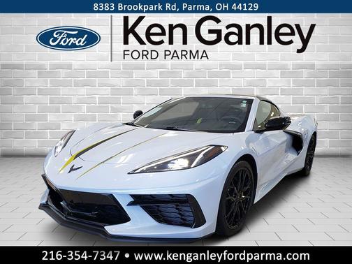 Ceramic Matrix Gray Metallic 2023 Chevrolet Corvette Stingray w/1LT