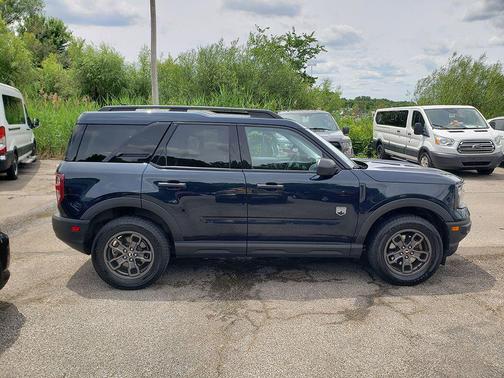Alto Blue Metallic Tinted Clearcoat 2022 Ford Bronco Sport Big Bend