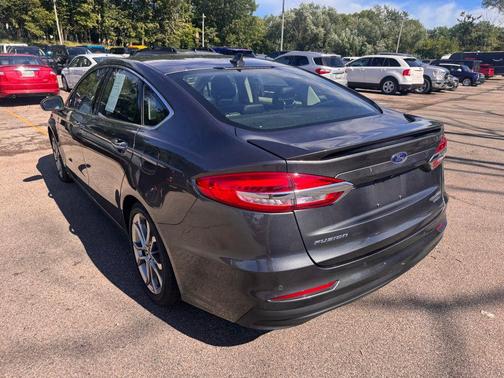 Magnetic Metallic 2020 Ford Fusion Hybrid Titanium
