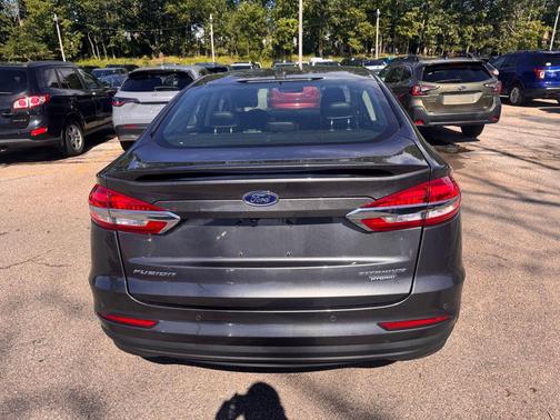 Magnetic Metallic 2020 Ford Fusion Hybrid Titanium