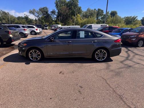 Magnetic Metallic 2020 Ford Fusion Hybrid Titanium