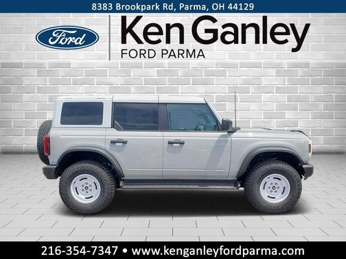 AVALANCHE GRAY 2026 Ford Bronco Heritage Edition