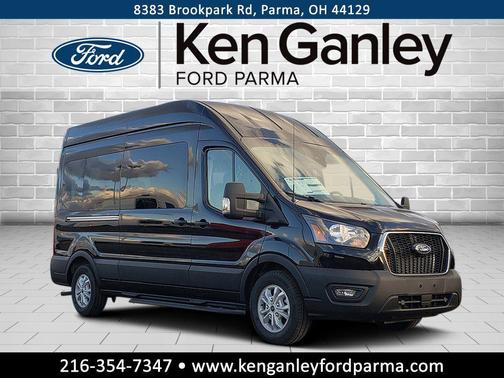 AGATE BLACK METALLIC 2025 Ford Transit-350 XL