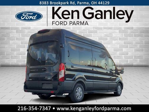 AGATE BLACK METALLIC 2025 Ford Transit-350 XL