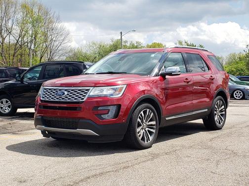 RUBY RED METALLIC TINTED CC 2017 Ford Explorer Platinum