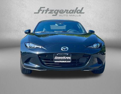 Jet Black Mica 2025 Mazda MX-5 Miata RF Grand Touring