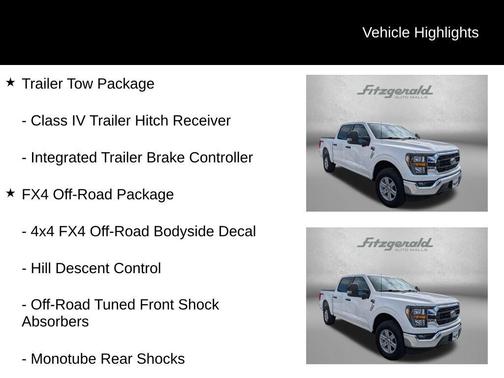 Oxford White 2023 Ford F-150 XLT