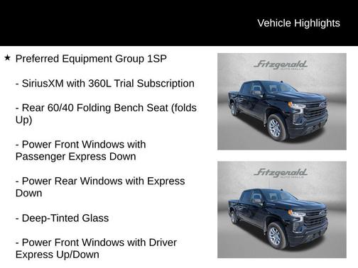 Black 2026 Chevrolet Silverado 1500 RST