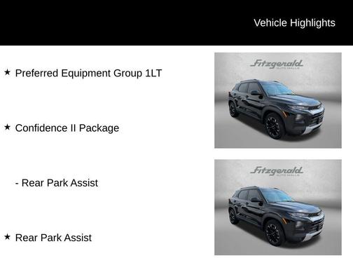 Mosaic Black Metallic 2022 Chevrolet Trailblazer LT