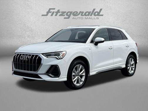 Glacier White Metallic 2025 Audi Q3 Premium 45 TFSI S line quattro Tiptronic