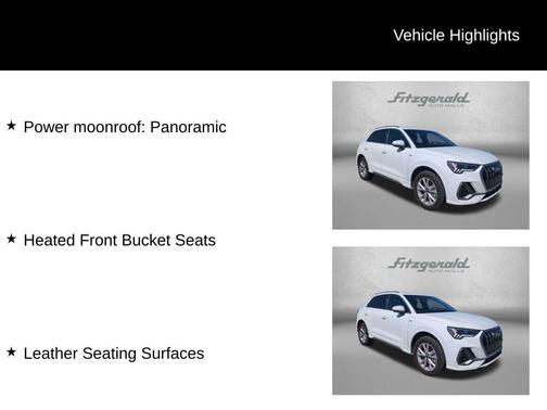 2025 Audi Q3 Premium 45 TFSI S line quattro Tiptronic