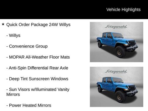 2021 Jeep Gladiator Willys 4x4