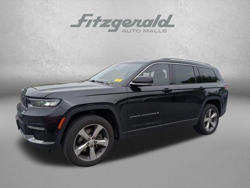 Diamond Black Crystal Pearlcoat 2021 Jeep Grand Cherokee L Limited