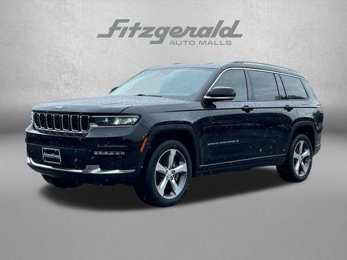Diamond Black Crystal Pearlcoat 2021 Jeep Grand Cherokee L Limited