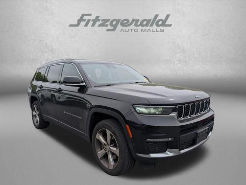 Diamond Black Crystal Pearlcoat 2021 Jeep Grand Cherokee L Limited