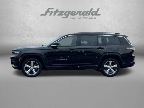 Diamond Black Crystal Pearlcoat 2021 Jeep Grand Cherokee L Limited