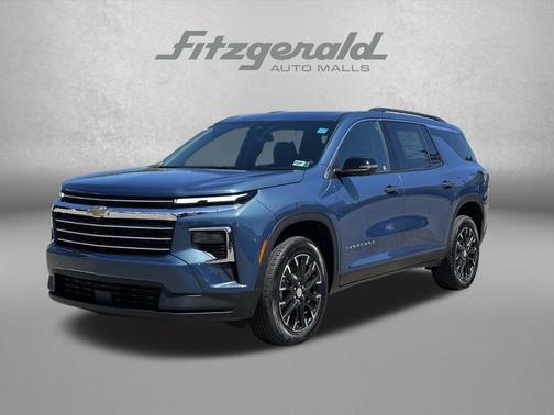 Lakeshore Blue Metallic 2026 Chevrolet Traverse LT