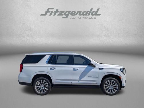 White Frost Tricoat 2021 GMC Yukon Denali