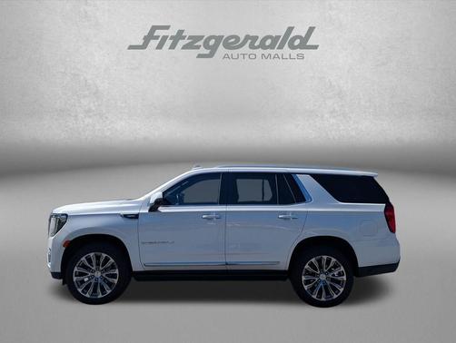 White Frost Tricoat 2021 GMC Yukon Denali