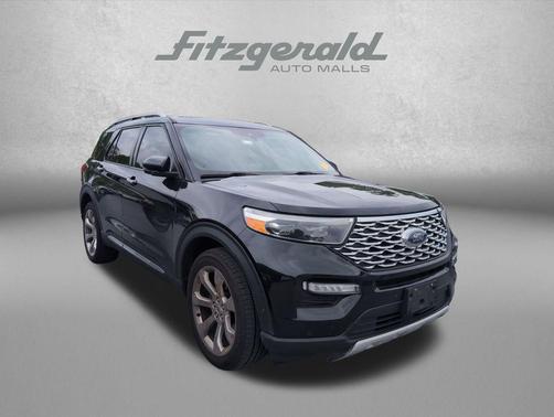AGATE BLACK METALLIC 2020 Ford Explorer Platinum