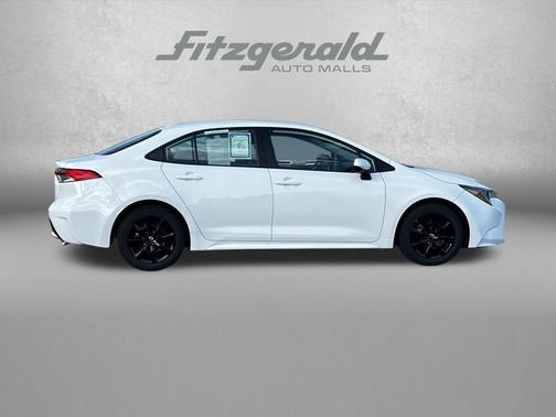 White 2022 Toyota Corolla LE