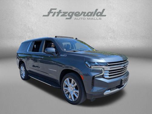 Shadow Gray Metallic 2021 Chevrolet Suburban 4WD High Country