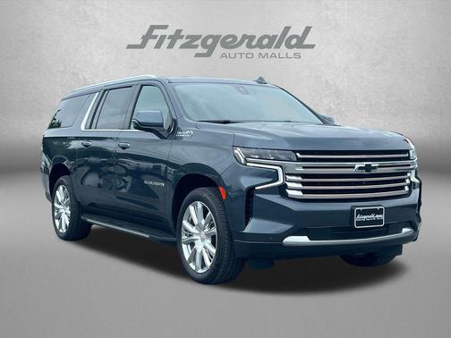 Shadow Gray Metallic 2021 Chevrolet Suburban 4WD High Country