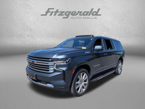 Shadow Gray Metallic 2021 Chevrolet Suburban 4WD High Country