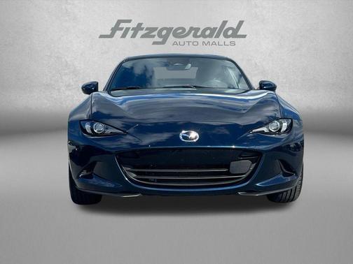 Deep Crystal Blue Mica 2025 Mazda MX-5 Miata RF Grand Touring