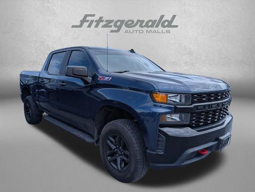 Northsky Blue Metallic 2020 Chevrolet Silverado 1500 Custom Trail Boss