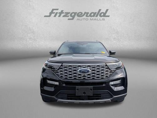 Black Metallic 2020 Ford Explorer Platinum