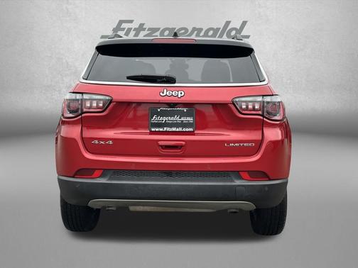 Red Hot Pearlcoat 2024 Jeep Compass Limited