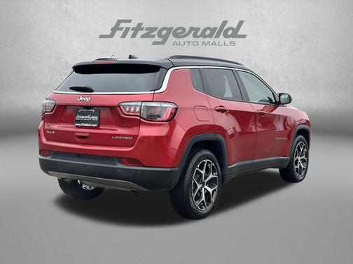 Red Hot Pearlcoat 2024 Jeep Compass Limited