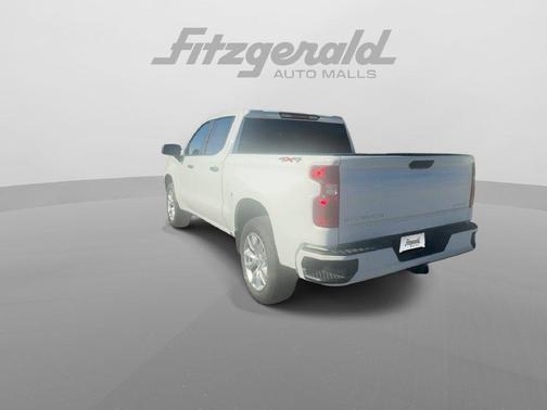 Summit White 2026 Chevrolet Silverado 1500 Custom