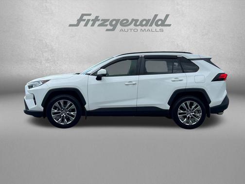 Super White 2019 Toyota RAV4 XLE Premium