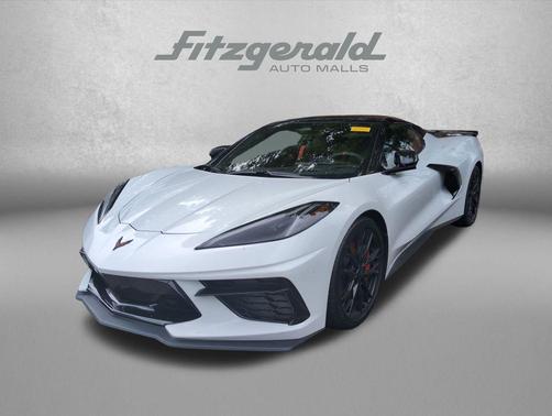 Arctic White 2026 Chevrolet Corvette Stingray w/2LT