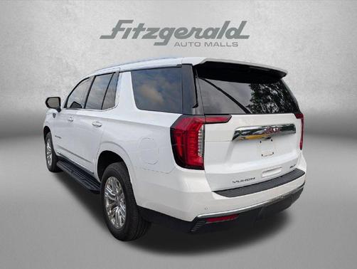 Summit White 2023 GMC Yukon SLT