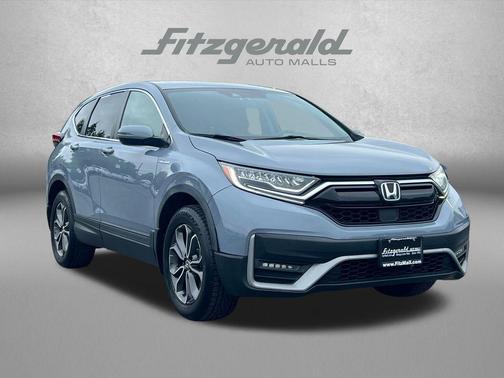 Gray 2020 Honda CR-V Hybrid EX-L