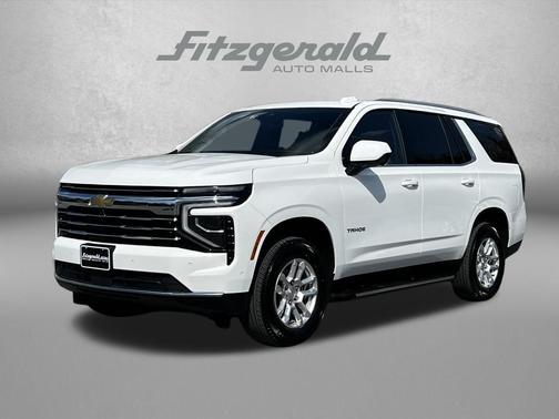 Summit White 2025 Chevrolet Tahoe LT