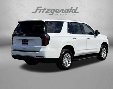 Summit White 2025 Chevrolet Tahoe LT
