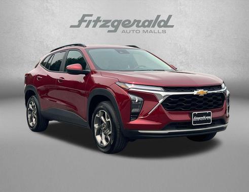 Crimson Metallic 2025 Chevrolet Trax LT