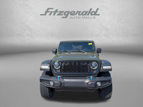 Sarge Green Clearcoat 2024 Jeep Wrangler 4xe Willys