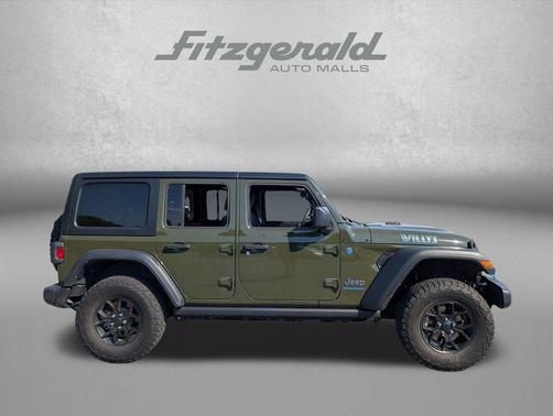 Sarge Green Clearcoat 2024 Jeep Wrangler 4xe Willys