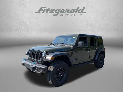 Sarge Green Clearcoat 2024 Jeep Wrangler 4xe Willys